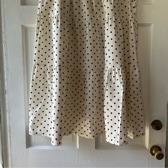 a new day Creme Polka Dot Elastic Skirt - Picture 3 of 4